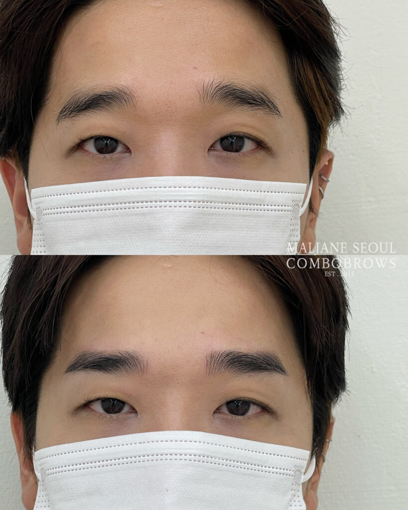 Natural men's combo brows. maljane seoul